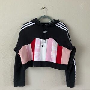 adidas Custom Crop Hoodie Size M